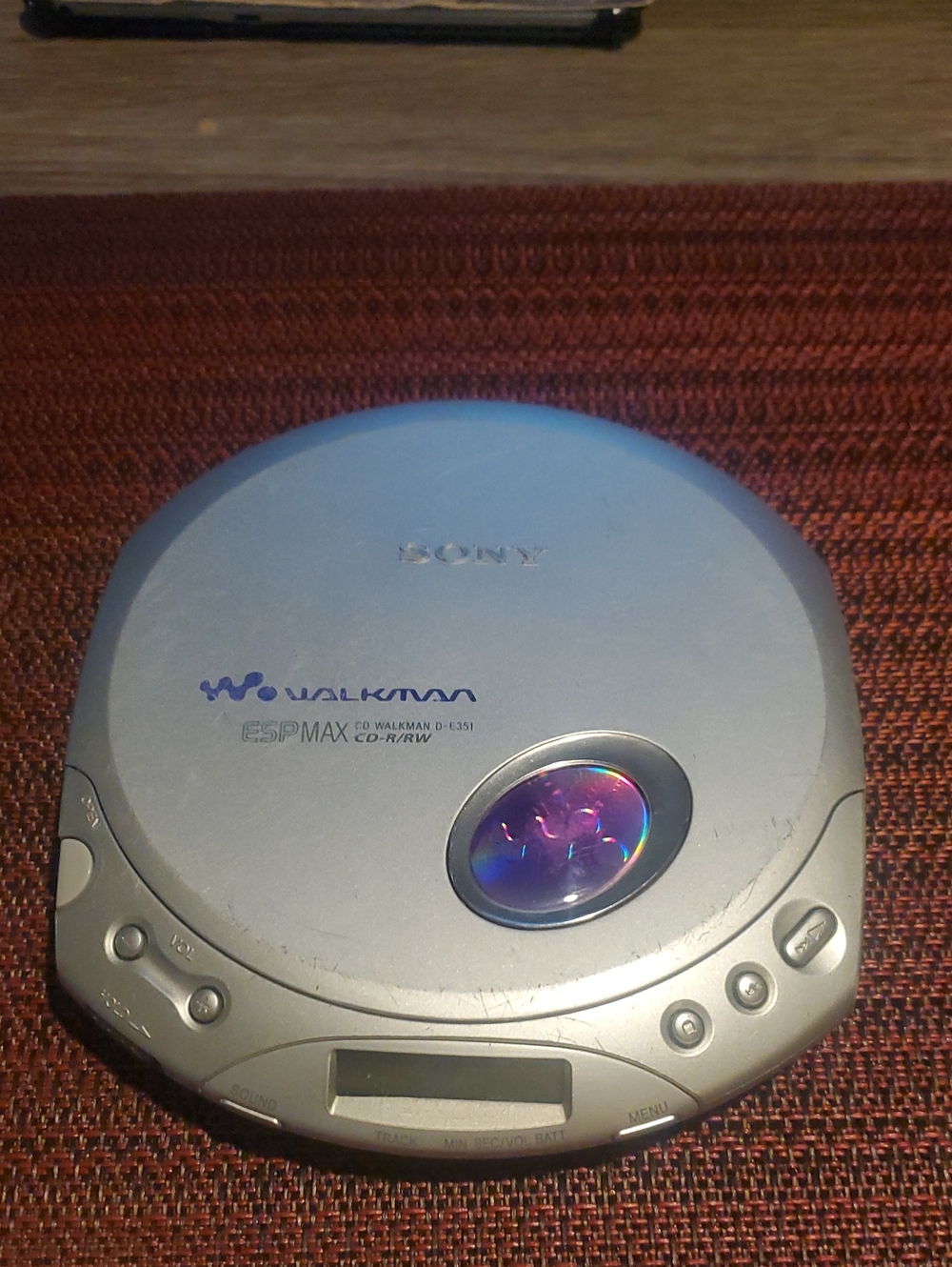 SONY Walkman D-E351 CD Player